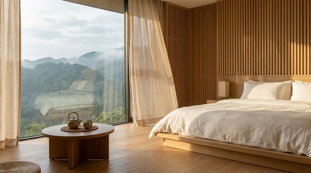 官網示意：山景旅宿首頁大圖